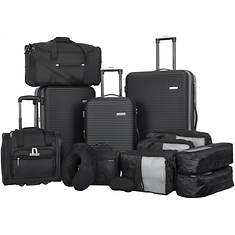 Travelers Club 14-Pc. Luggage Set