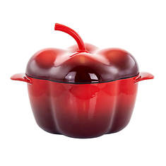 MegaChef Pepper Cast Iron 3-Quart Casserole Dish