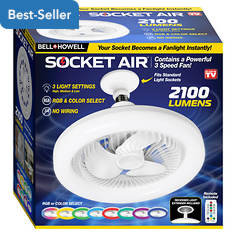 Bell + Howell Socket Breeze Air Fan