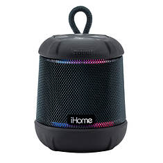 iHome Bluetooth Rechargeable Waterproof Speaker with 18-Hour Mega Battery