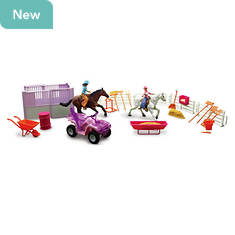 New Ray Valley Ranch Horse Play Set with ATV