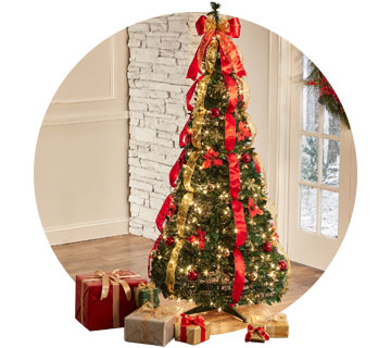 Shop Christmas Trees + Trimming