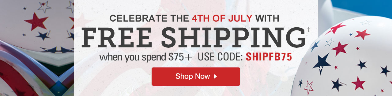 Free Shipping when you spend $75+ with Promo Code
