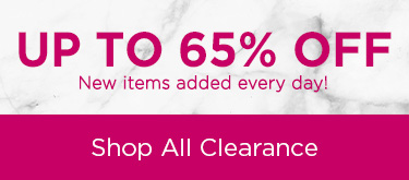 Shop up to 75% off clearance items! New markdowns added daily. Shop now!
