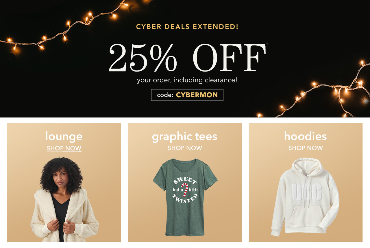25% OFF With Code: CYBERMON