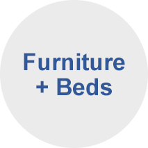 Bedroom Furniture + Beds