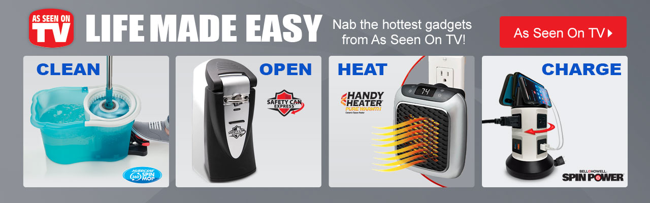 Nab the hottest gadgets from As Seen On TV today, pay later with Stoneberry Credit.