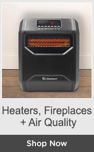 Shop Heaters, Fireplaces and Air Quality