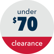 Clearance Under $70