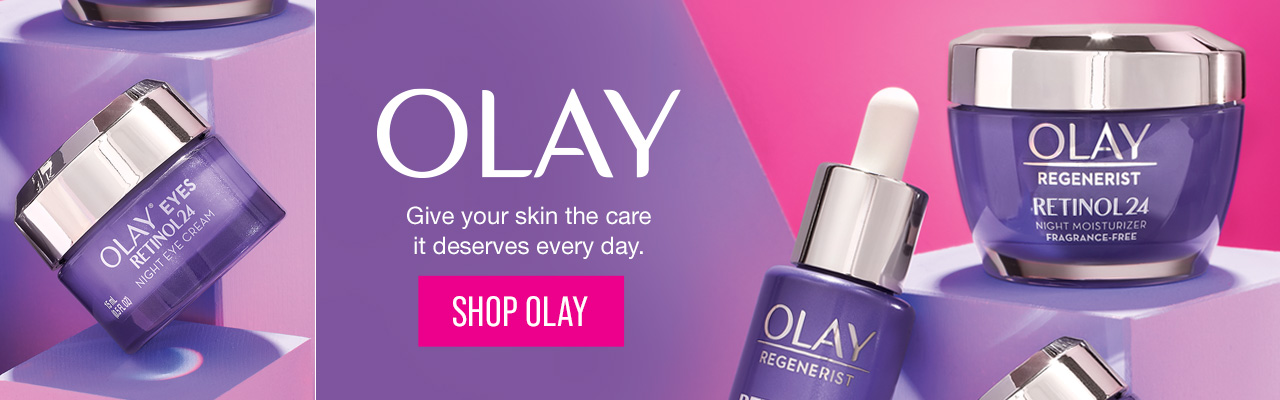 Give your skin the care it deserves every day with Olay - Shop Now