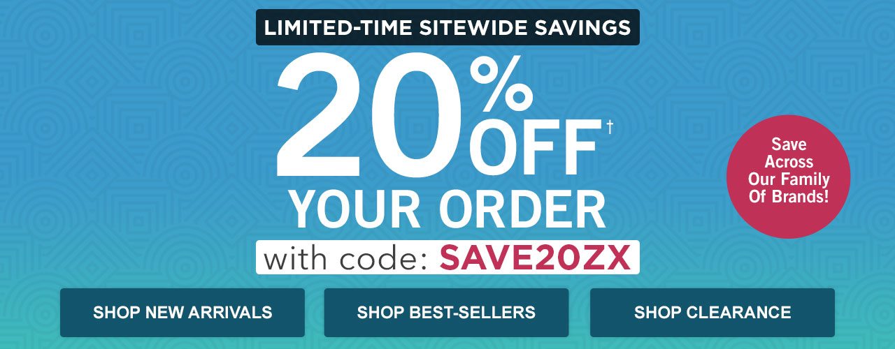 20% Off Your Order with promo code