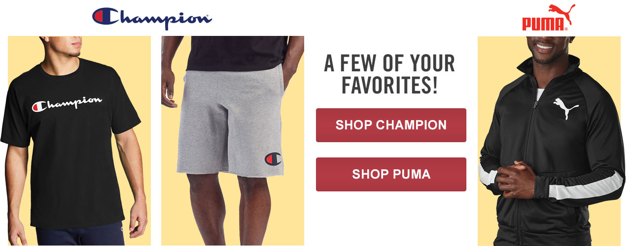 Shop Champion & Puma