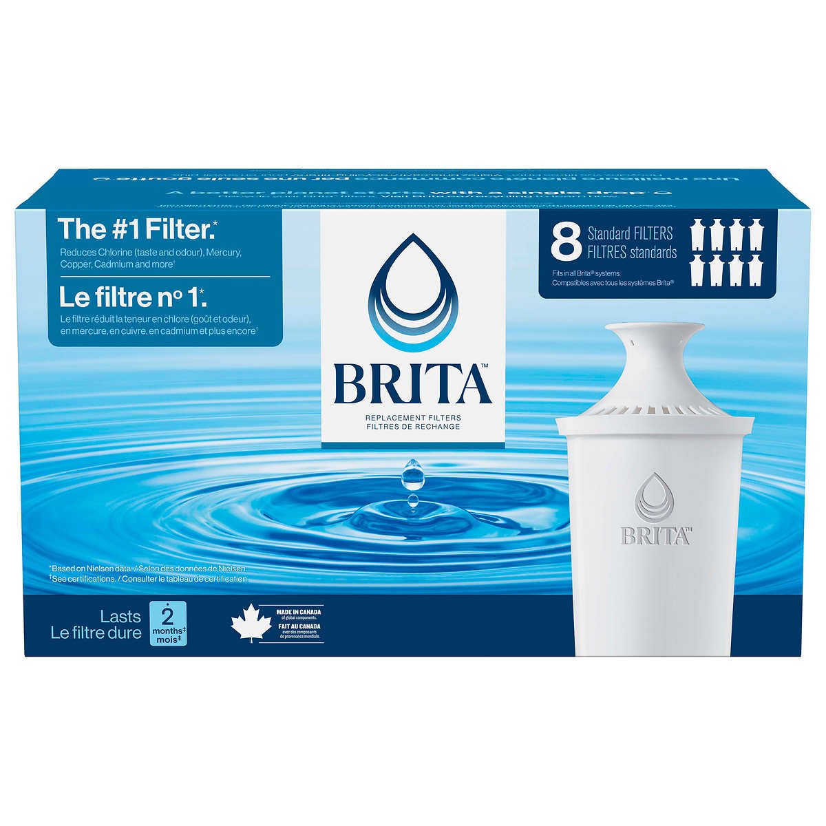 Brita Replacement Filter 8 Pack