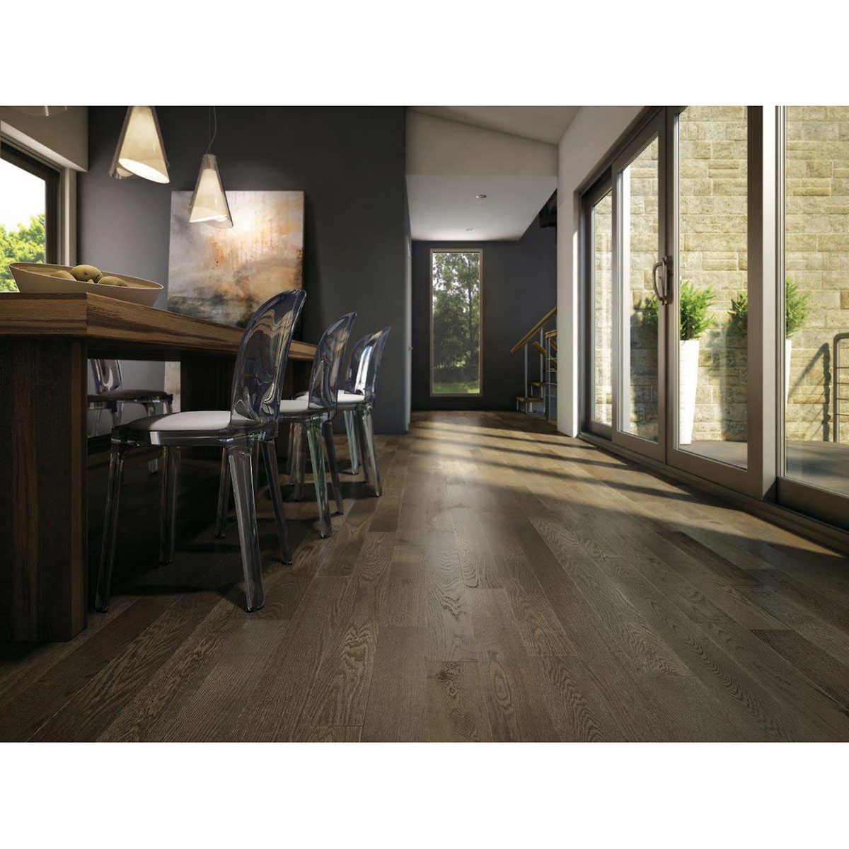Kairos Brushed Oak 12 7 Cm 5 In Engineered Wood Flooring With Underlayment Included Costco