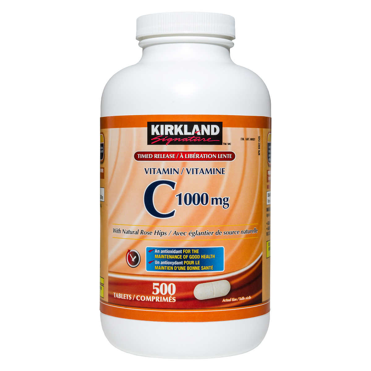 Kirkland Signature Timed Release Vitamin C 1000 Mg 500 Tablets Costco