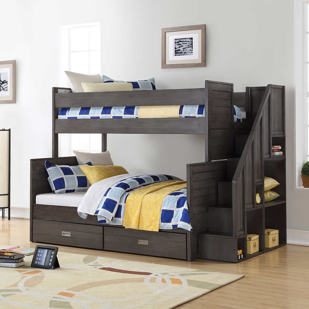 Dylan Twin Over Double Bunk Bed Costco, Bunk Bed Double Double