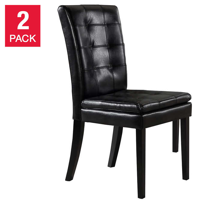Victoria Chair 2 Pack Costco, Costco Leather Dining Room Chairs