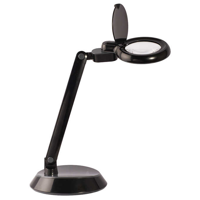 Ottlite Space Saving Led Magnifier Desk, Desk Lamp With Magnifier Canada