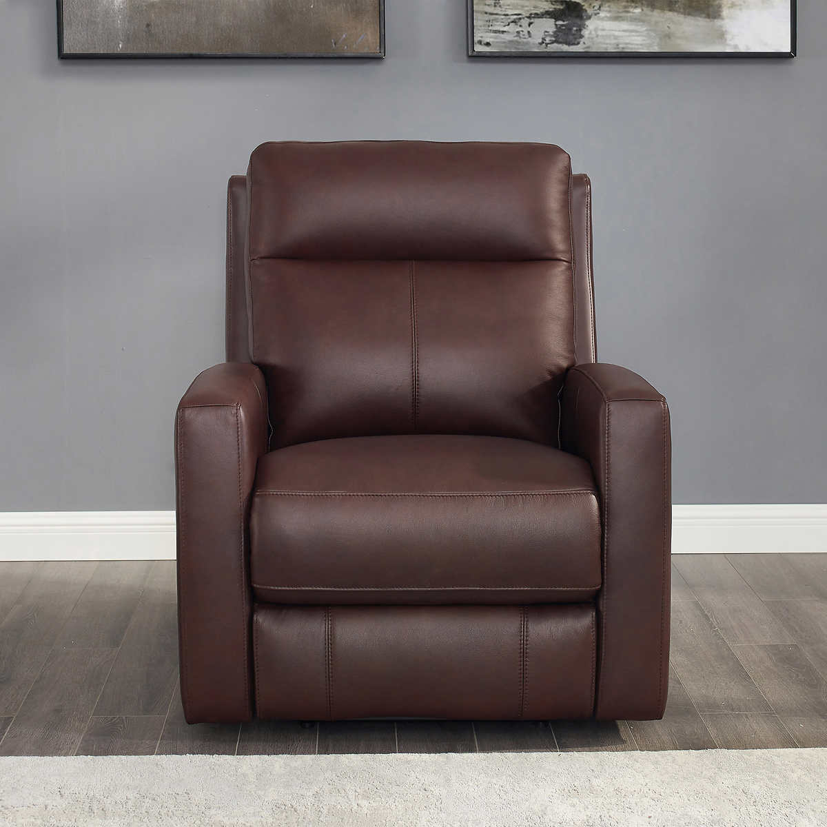 Capprio Top Grain Leather Power, Capprio Top Grain Leather Power Reclining Sofa And Loveseat