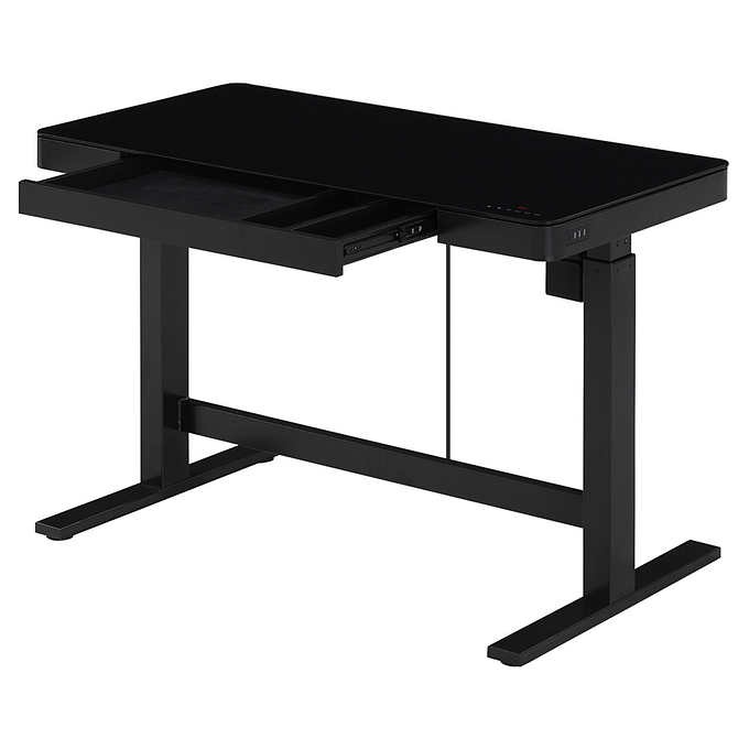 Costco Tresanti Adjustable Height, Tresanti 47 Adjustable Height Desk Dimensions