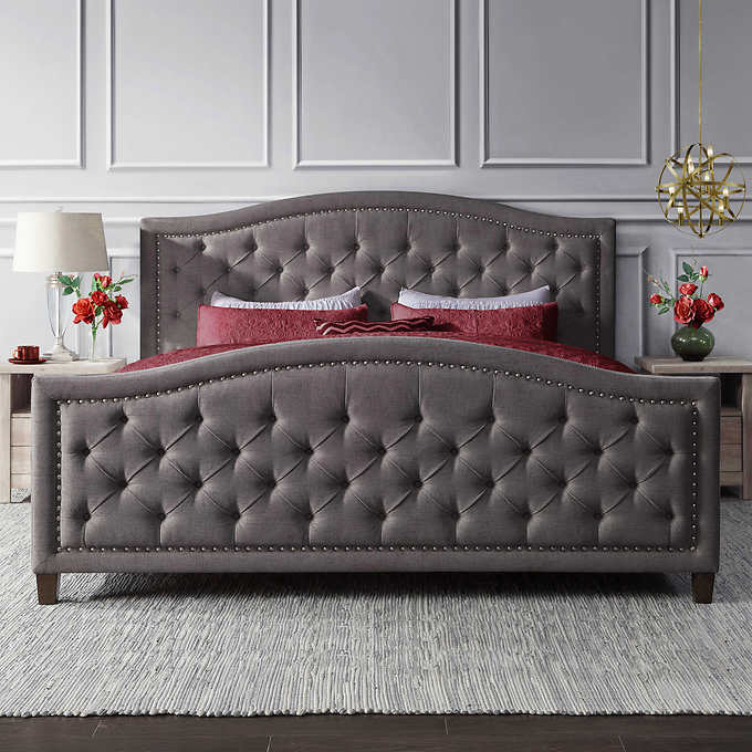 Thomasville Fully Upholstered Queen Bed, Costco Queen Bed