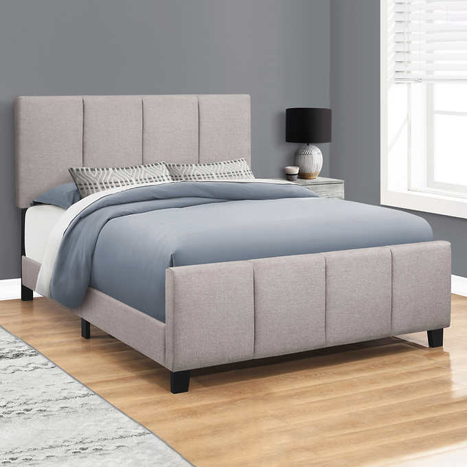 Campbell Upholstered Queen Bed Costco, Costco King Bed Frame Canada