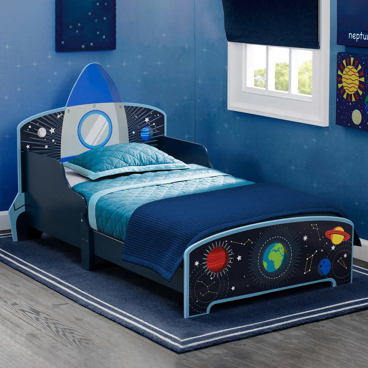 Delta Children Space Adventures Rocket, Delta Toddler Bed Frame