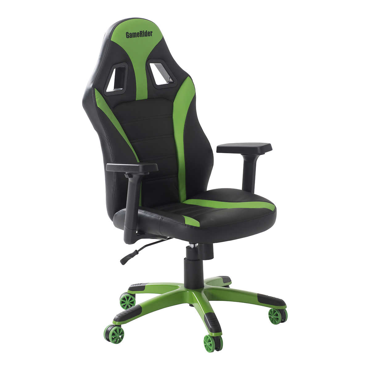 Gamerider X Qualifier Racer Style Game Chair Green Costco