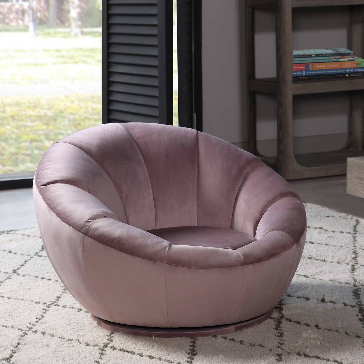 Juvenile Fabric Swivel Chair Pink Costco, Rue Back Tufted Swivel Storage Vanity Stool