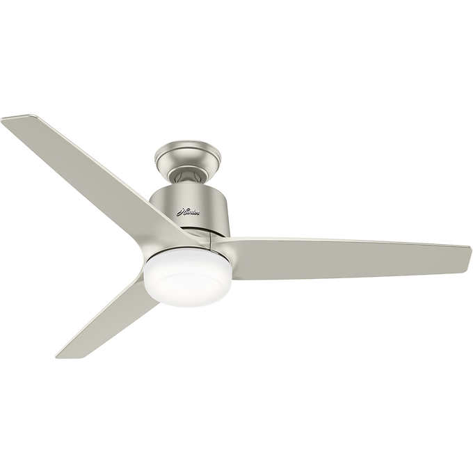 Hunter Overture 52 In 132 08 Cm Ceiling Fan Costco - Double Insulated Ceiling Fan With Light