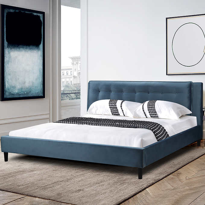 Angelina Modern Queen Platform Bed Costco, Costco King Bed Frame Canada