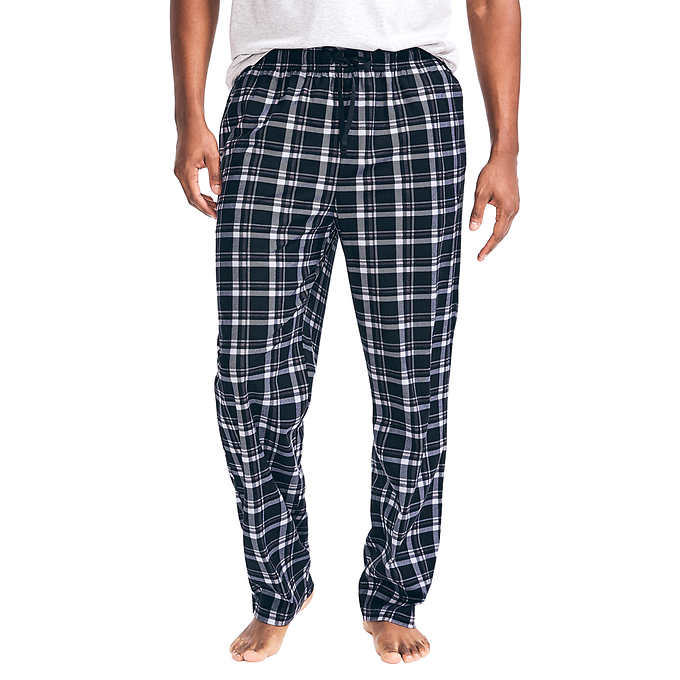 INSIGNIA 2 Pack Mens Fleece Check Pyjamas Lounge Pants Bottoms 
