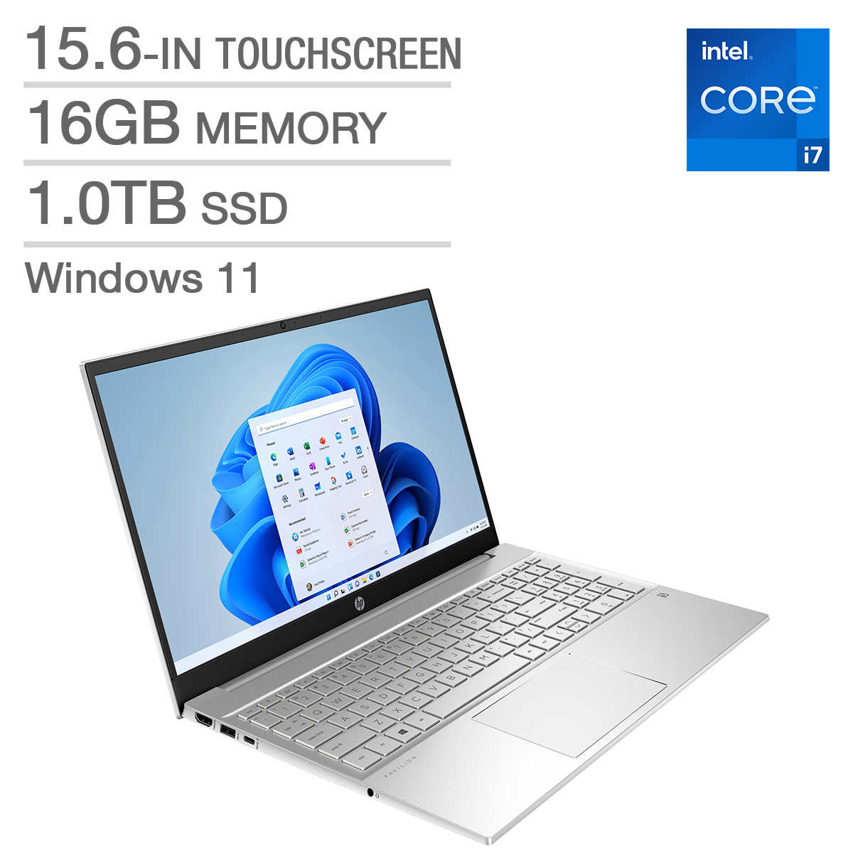 HP Pavilion 15.6 in. Touchscreen Laptop, Intel Core i7-1355U