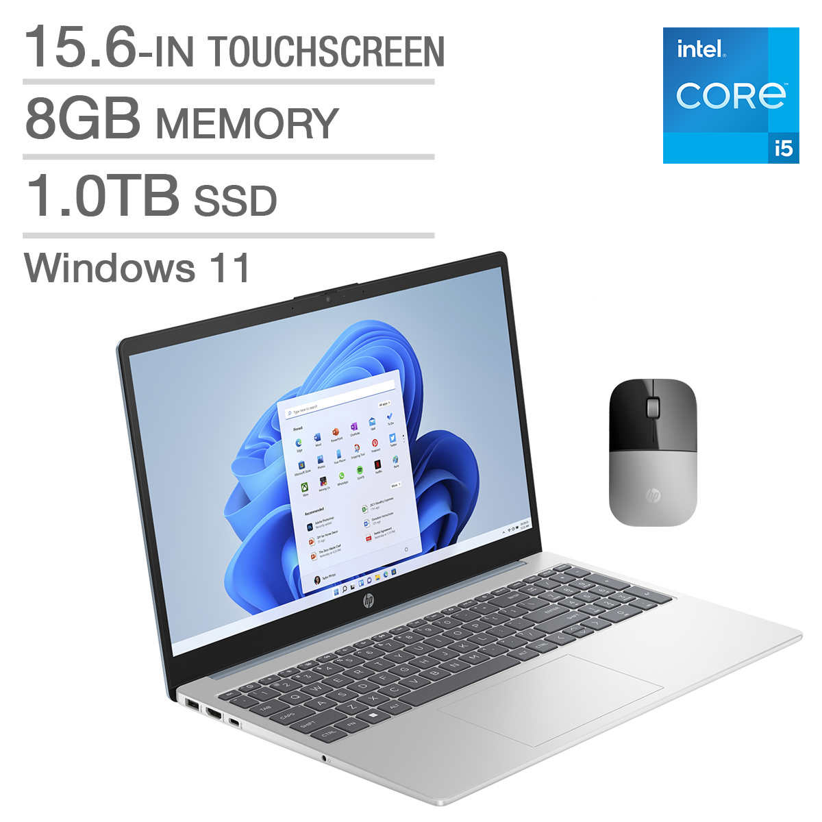 HP 15-fd0003ca Laptop Bundle, i5-1335U | Costco