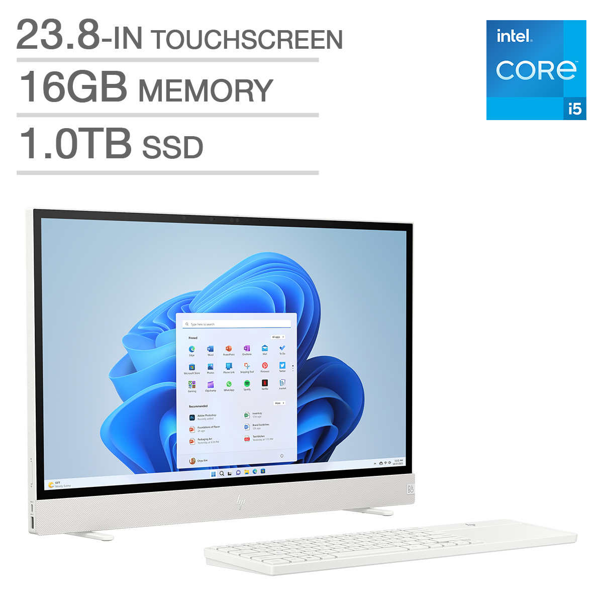 HP Envy Move 23.8 in. Touchscreen All-in-One Portable Desktop