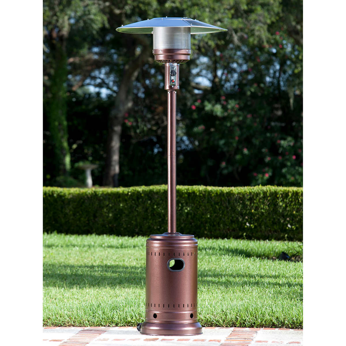 Paramount Bronze Propane Patio Heater, Paramount Venturi Spiral Flame Propane Patio Heater Costco