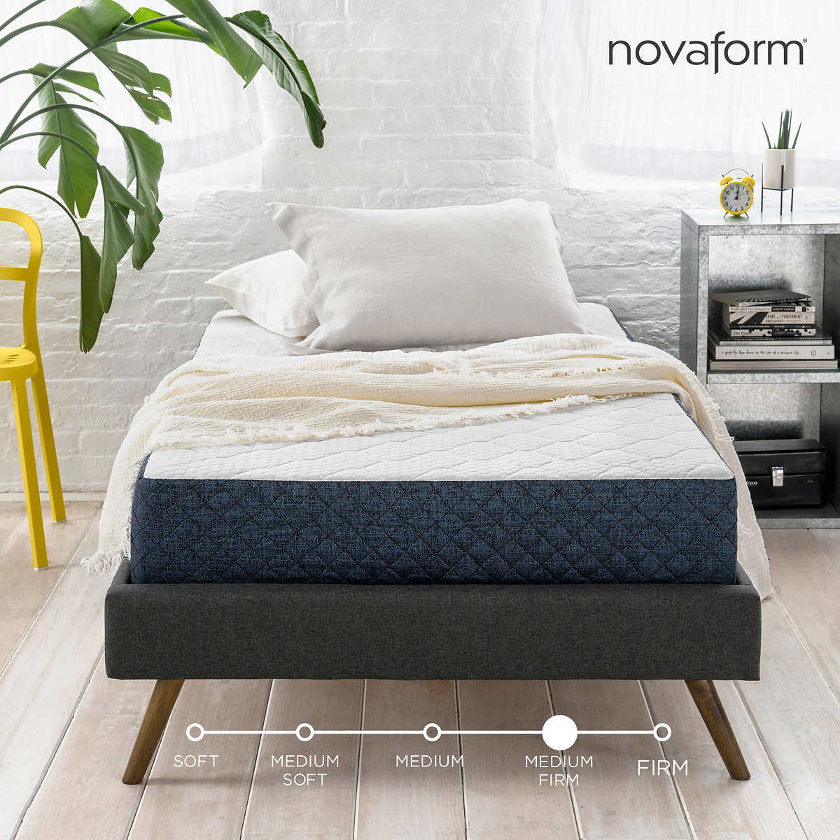 Novaform 8 Gel Memory Foam Mattress, Costco Bed In A Box Twin Xl