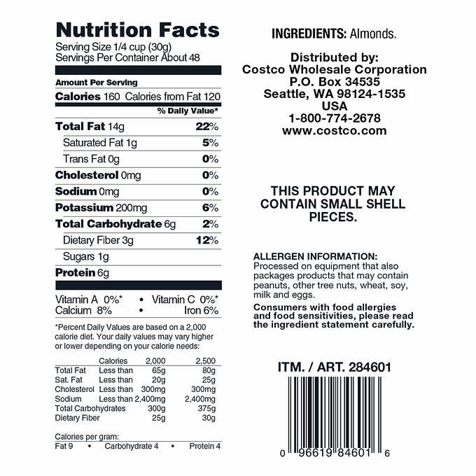 Nutrition Facts.
