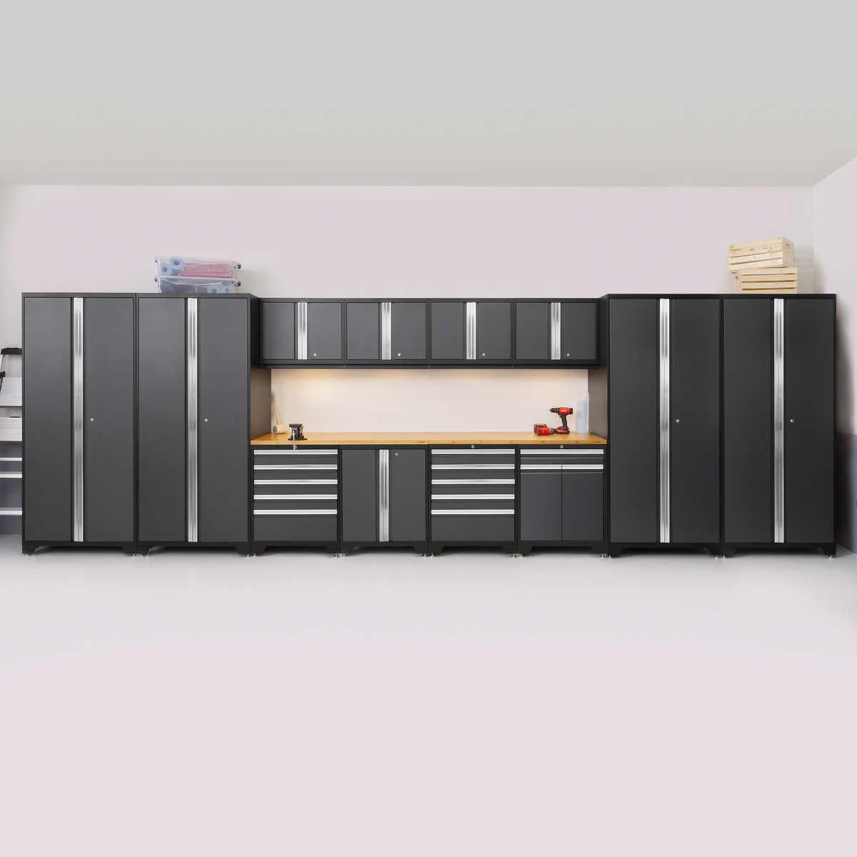 Newage Products Pro 3 0 Series Storage Cabinet 14 Piece Set