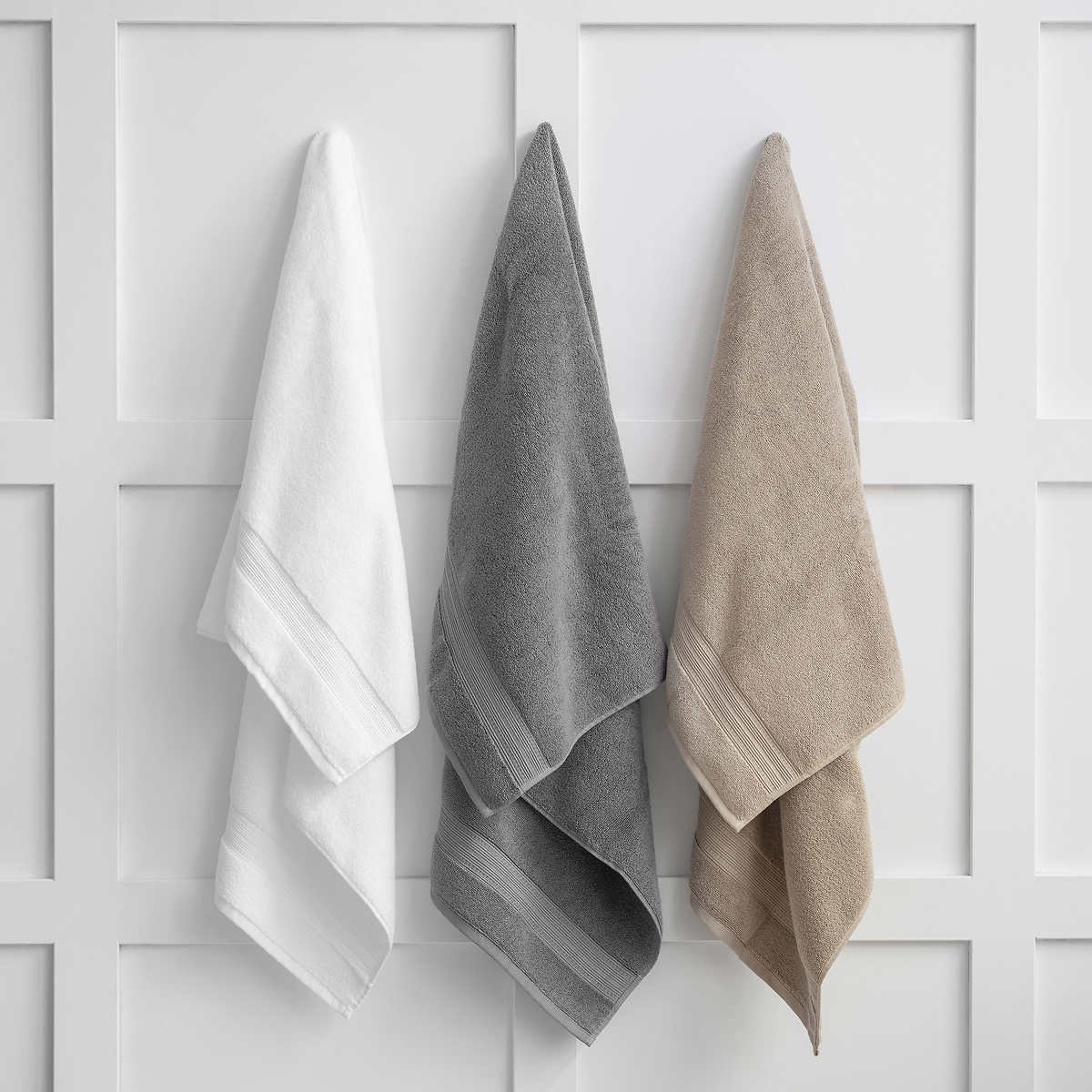 Purely Indulgent 100% Hygro Cotton Bath Towel 30 x 58 Gunmetal Gray