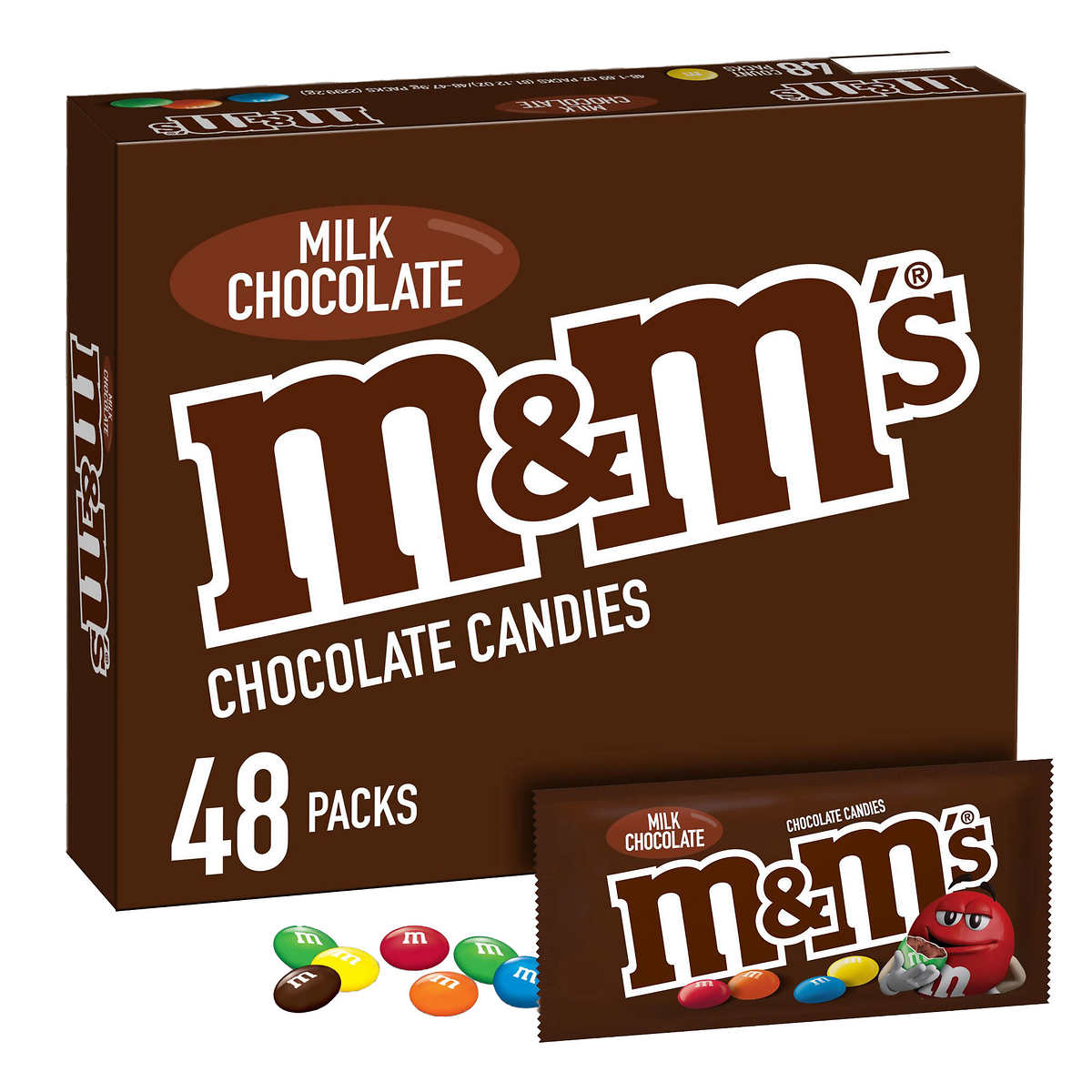 M&M's Fun Size Halloween Candy Assortment Bulk Candy Milk
