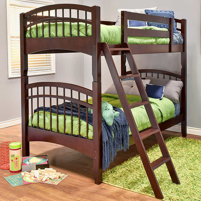 Mckenzie Twin Over Bunkbed Costco, Bunk Bed With Stairs Costco