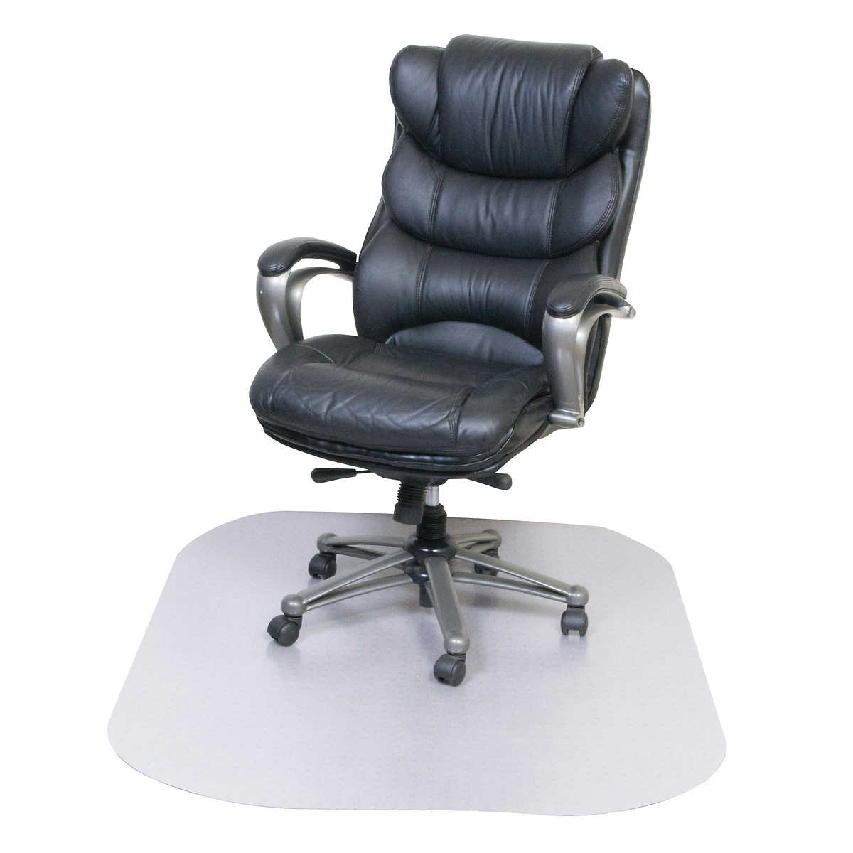 Nonabrasive Round Chair Mats Purple Fuzzy Durable Chair Carpet 31*31" 