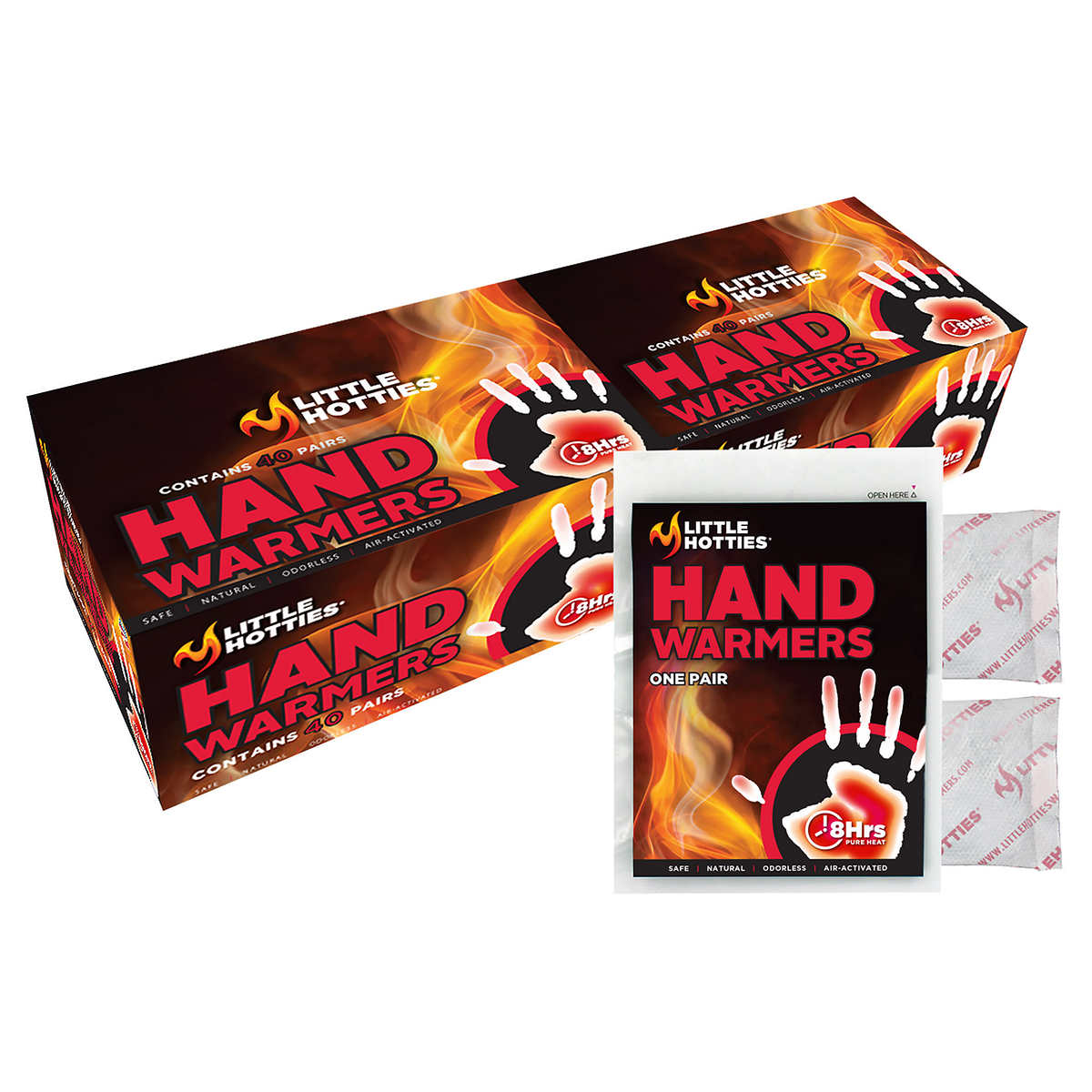 Little Hotties Hand Pocket Glove Warmers Winter Season Bulk Pack  40 PAIRS 