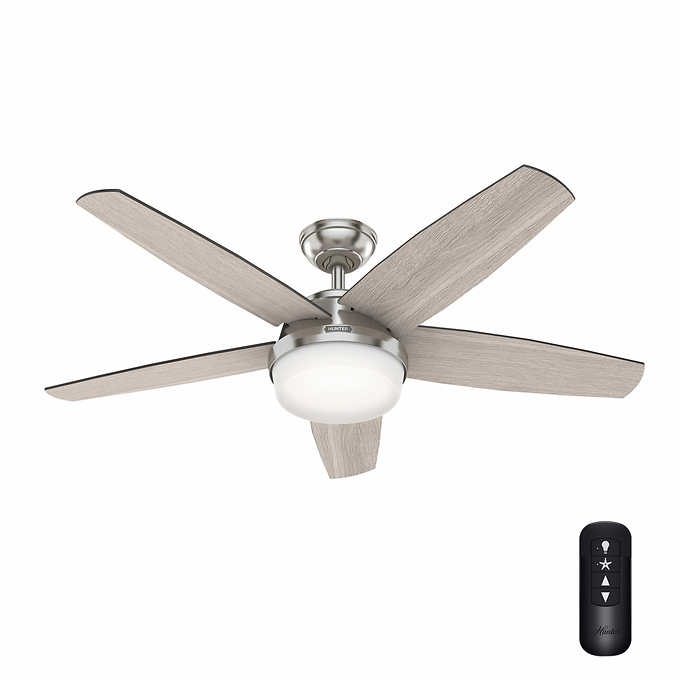 Hunter Avia Ii Led 52 Ceiling Fan Costco - What Causes Ceiling Fans To Stop Working