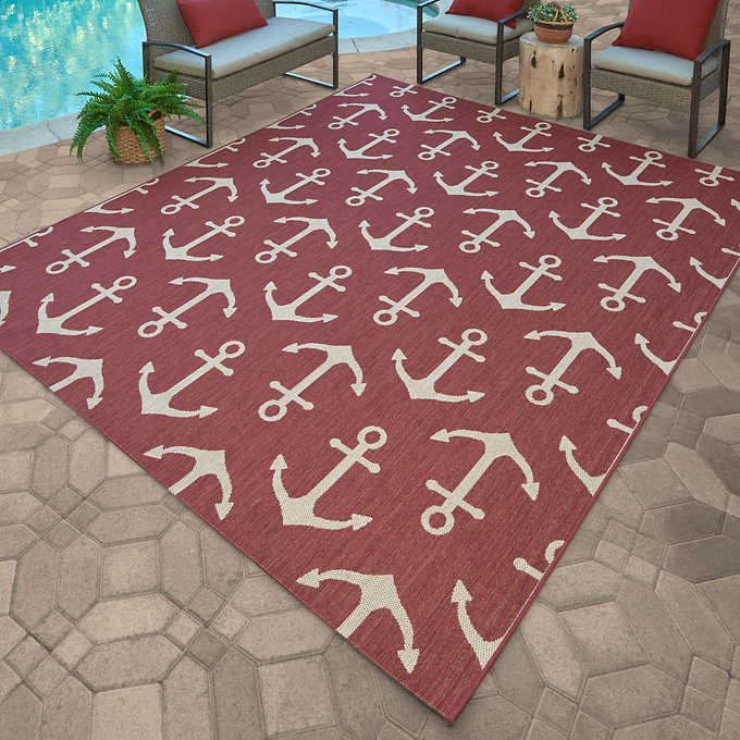Naples Indoor Outdoor Rug Collection Anchors