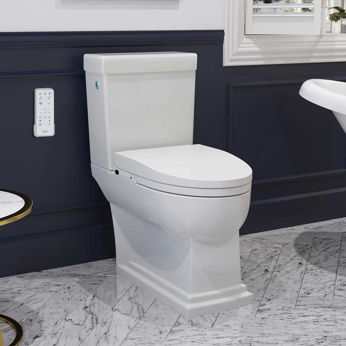 TUSCANY ALL IN ONE COMBINED BIDET  TOILET WITH SOFT CLOSE SEAT 