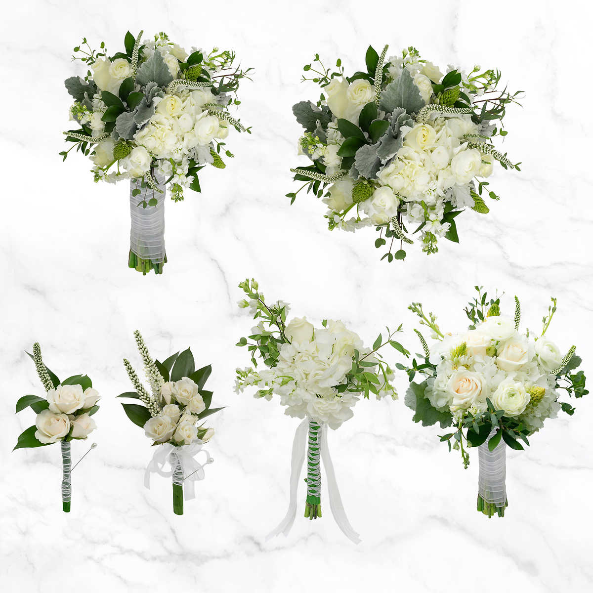 Artificial Flower Bouquet Stimulation Plant Desktop Wedding Party Home Decor WE 