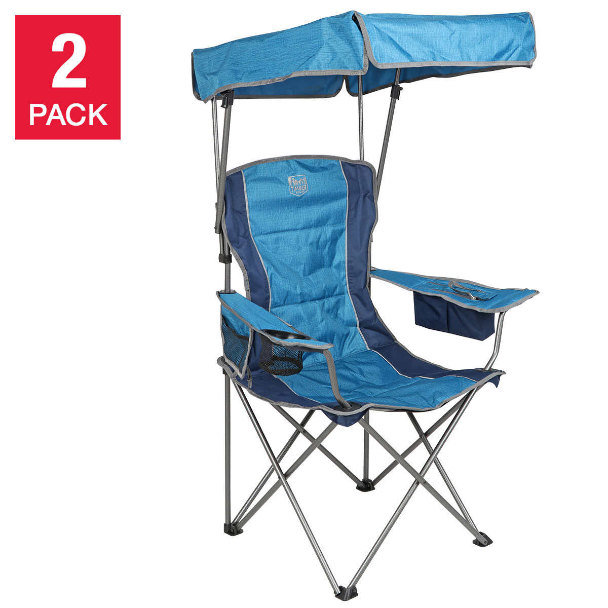 Timber Ridge Canopy Chair 2 Pack Costco