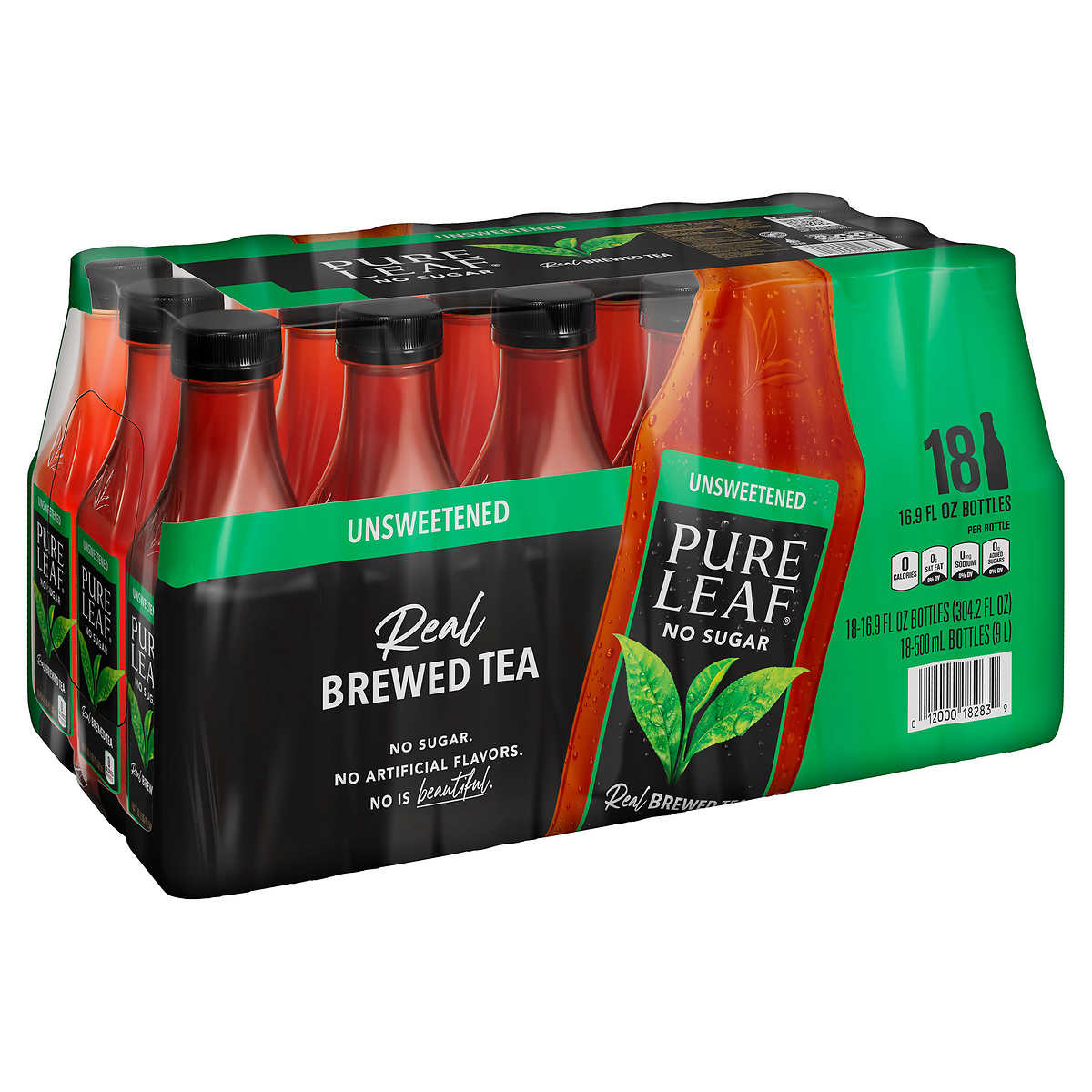 Pure Leaf Tea, Unsweetened, 16.9 fl oz, 18-count